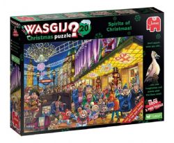 WASGIJ LES ESPRITS DE NOËL NO 20 VERT CASSE-TÊTE 2X1000 PIÈCES - #70-00334